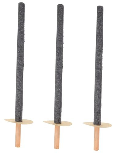 Milisten 3pièces Lot De Torches De Jardin Avec Piquets Pour Décoration Extérieure Torches Extérieur Pour Patio Et Événements