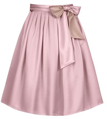 Generisch Schürze für Dirndl Trachtenschürze Damen Dirndlschürze hochwertige Traditionelles Streifenmuster Design Bequem, Pflegeleicht Perfekt für Trachten, Festlichkeiten