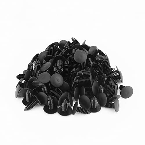 100 rivetti per bagagliaio con rivestimento in plastica per auto, fermaglio per clip a pressione con foro 7,5 mm, clip per carrozzeria automatica, perni di spinta automobilistici