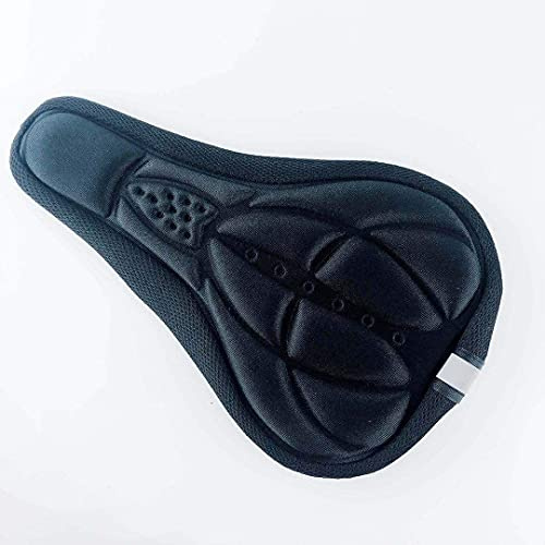 KFGISD, Bicycle Saddle Extra Comfortable Bike Seat Soft Exercise Bicycle Cushion Non-Slip 3D Bike Cover, Ourdoor Cycling Butt Saver ，Bicycle Seats