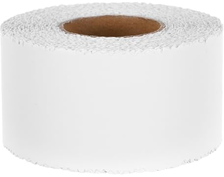 Anneome Nastro Adesivo in Pvc Bianco per Riparazione Pareti, Soluzione Facile e Flessibile per Miglioramento Casa, per Coprire Crepe e Difetti Muro