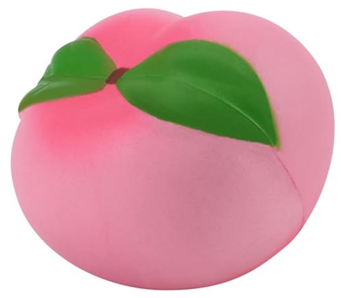 Pesca Pesca Giocattoli Pesca Frutta Lenta Aumento Morbido Giocattolo Stress Alleviare Regalo Lento Aumento Pesca Peluche Ripieno