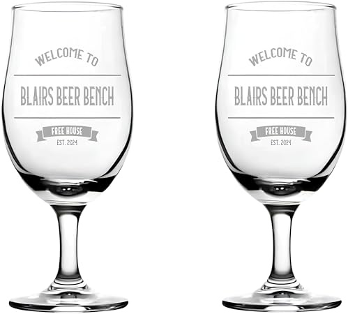 Personalised Bar Opener For Home Pub - Bar Gift Set Elevate your home pub accessories with our premium Personalised Bar Accessories Gift Set. (2 BEER GLASSES)