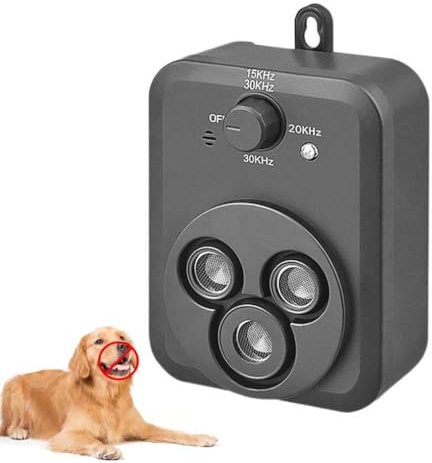 Barkbuz Anti Bark Device – Training to Improve Bad Behavior, Anti Bell Gerät Hunde, Antibell Ultraschall Gerät Wiederaufladbar, Hunderinden-Abschreckgerät, Trainingshilfe für kleine & große Hunde