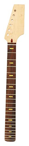 Gitarrenhals aus Ahorn, Matt Oberfläche, 22 Bünde – Verschleißfest und Kratzfest, Fein Gearbeitet, Ideal für Reparatur und - Gitarren