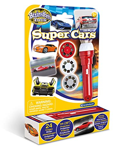 Brainstorm Toys Super Cars Torch and Projector