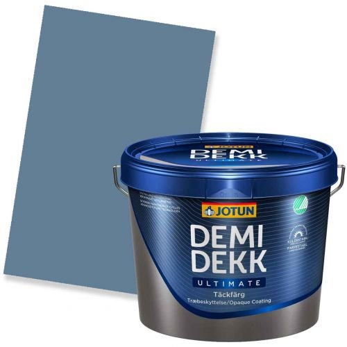 JOTUN DEMIDEKK ULTIMATE TÄCKFÄRG Holzfarbe RAL 5014 Taubenblau 3l