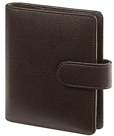 Nachfullbarer Tasche Terminplaner Agenda Keta Dunkelbraun 2024 2025 2026