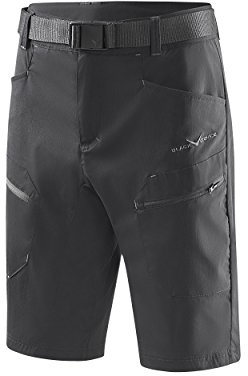 Black Crevice herr trekking shorts, svart, L