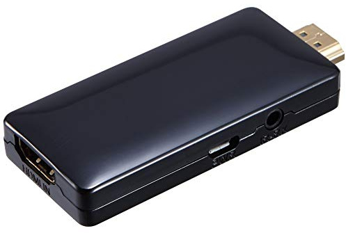 PremiumCord 4K HDMI Repeater bis zu 30 m, HDMI 2.0, Externe Hilfsstromversorgung, Video Auflösung 4Kx2K 2160p UHD @ 60Hz, Full HD 1080p, 3D, HDCP, Farbe schwarz