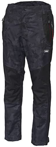 D A M CamoVision Trousers, Angelhose, 100% wasserdicht, atmungsaktiv, versiegelte Nähte, weiches Futter, vorgeformte Knie, elastische Taille (Größe XXL)