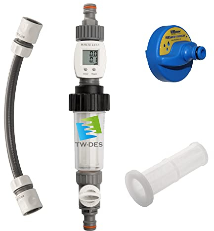 TW-DES Befüllset COMPLETE mit Allem was man für die saubere Wassertank Befüllung in Wohnmobil, Caravan, Wohnwagen, Boot braucht