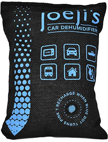 joeji's Kitchen 500g Car Dehumidifier Reusable Bags - Silica Gel - Absorb Moisture to prevent Fog Condensation Damp - Car Window Demister