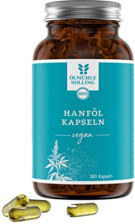 Ölmühle Solling - Hanföl Kapseln BIO 180 stk.