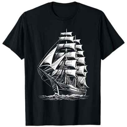 Segeln Segelboot Segelsport Segler Wassersport Segelschiff T-Shirt