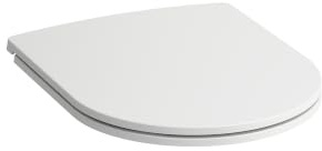 LAUFEN PRO WC-Sitz, mit Deckel, slim, nicht abnehmbar, 445x370x45mm, H8989600000001
