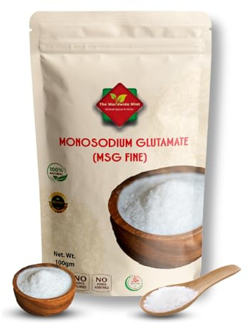 MSG Fine | Monosodium Glutamate | Umami Seasoning | Premium Quality | Authentic | No Additives (100G)
