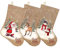Calcetines Navideños Chimenea, Medias De Navidad, Adornos Arbol Navidad, Navidad Decoración Casa, Calcetín Navidad Chimenea, Calcetines De Navidad Para Colgar Bolsos De Regalos Dulces 3 Piezas (rosa)