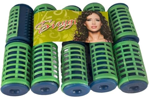 Termobigudi - Juego de 10 rulos térmicos para pelo (diámetro 3 cm)