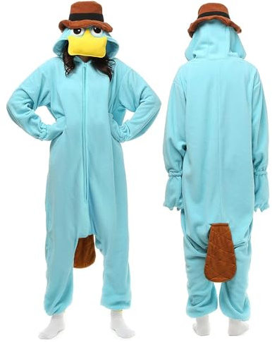 LBJR Erwachsene Tier Onesie Kostüm Fasching Karneval Halloween Cosplay
