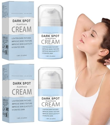 Dark Spot Crema Correttiva per Macchie Scure, Schiarente Idratante per La Pelle, per Rimuovere Le Macchie Scure per Viso E Corpo - Migliora La Texture Della Pelle