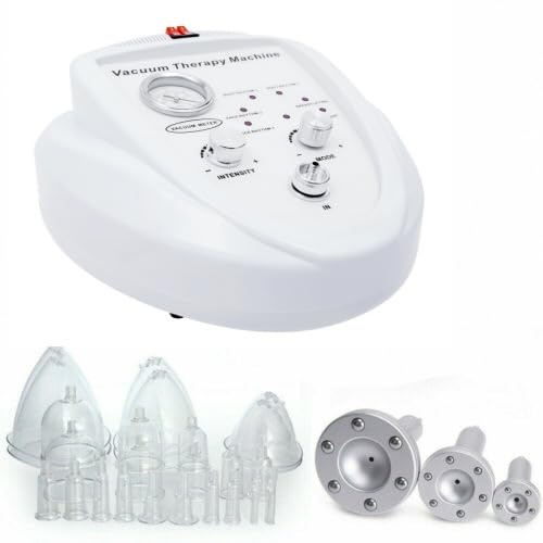 Sottovuoto Apparecchio Massaggiatore Macchina di Terapia Elettrico Professionale Coppettazione con 27 Tazze