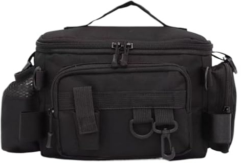 Generisch Angelgerät-Tasche, Tackle-Aufbewahrungstaschen - Angelköder-Tragetasche mit großem Fassungsvermögen | Multifunktionale Angelzubehörtasche, tragbare Angelrutentasche für Angelbegeisterte