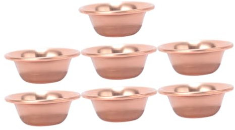 ABOOFAN 7pcs Buddhism Bowl Set Tabletop Decorative Offering Accessories for Yoga Rooms
