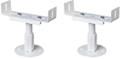 2 piezas de patas de radiador de aluminio, soportes de suelo ajustables, 8–13 cm de altura, diseño elegante, soporte de consola de radiador resistente a la sal, instalación sencilla para radiadores de