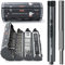 SHALL 127 piezas Mini-destornillador eléctrico-set, 120 piezas S2-bits con destornilladores eléctricos y manuales en estilo pin para computadoras portátiles, iPhones, gafas y electrónica