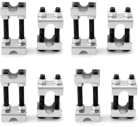 8 PACK Coil Spring Spacer,Spring Spacer-Clamps,Adjustable Coil Spacer -Lift Or Lower 1 Up To 2,Mini Coil Spring Compressor Strut Shock Absorber