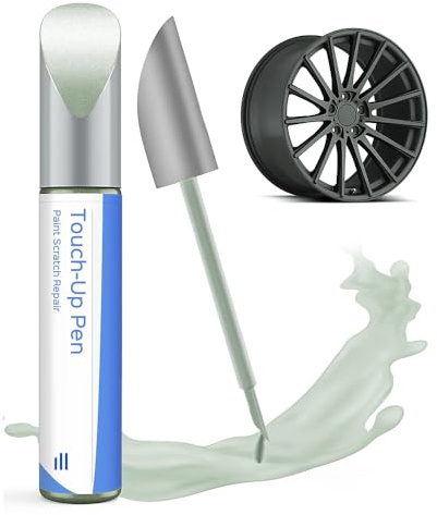 Crystal Silver Felgen-Ausbesserungslack – Kompatibel mit Ford-Felgen, DIY-Reparatur von Bordsteinschäden mit Farblich Abgestimmtem Lack