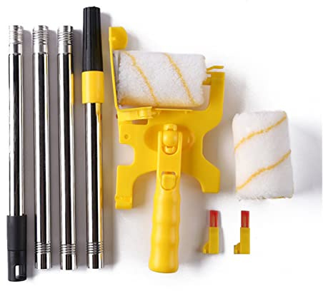 Paint Edger Roller Brush, TOPIND Clean Cut Paint Edger Portable Paint Edger Tool DIY Multifunctional Hand-held Clean-Cut Paint for House Wall Ceiling Door Painting