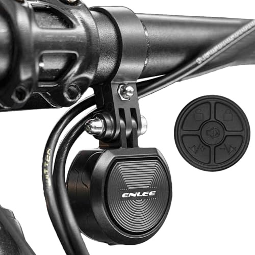NEFLUM Campanelli d'allarme per Bici,Avvisatore Acustico per Bici elettrica | Allarme per Bicicletta con Vibrazione antifurto Wireless Portatile da 120 Db per Moto, Mountain, Bicicletta