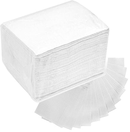 50 Piezas Alfombra De Uñas Mantel De Tatuaje Desechable Servilletas De Papel, Cubierta De Mesa De Uñas Almohadillas De Mesa De Manicura Con Diseño De 3 Capas Para Salón De Manicura Y Tatuaje