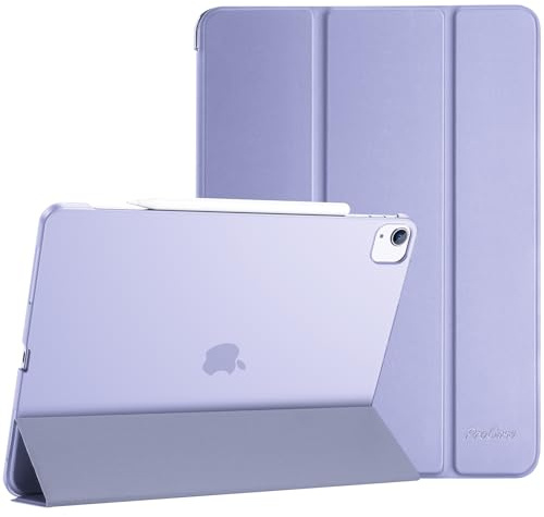 ProCase Hülle für 12,9 iPad Pro 2022/2021/2020/2018 (6/5/4/3 Gen), Schutzhülle Leicht Dünn Hart Smart Case Cover Kompatibel mit 12.9 Zoll iPad Pro -Lila