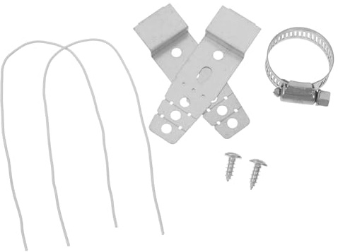 HOMSFOU Kit Fissaggio Lavastoviglie Piastra Di Montaggio Staffe Di Montaggio Sottopiano Prolunga Tubo Flessibile Isolamento Sostituzione Riparazione Set Collegamento Ricambi Lavastoviglie