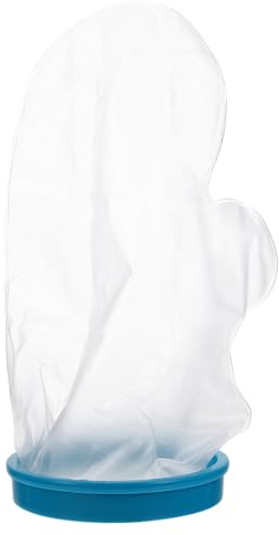 ORFOFE 1stück Wasserdichter Hand Und Armschutz Für Erwachsene Und Wiederverwendbare Elastische Abdeckung Für Gipsverbände Und Verletzungen Für Dusche Und Bad