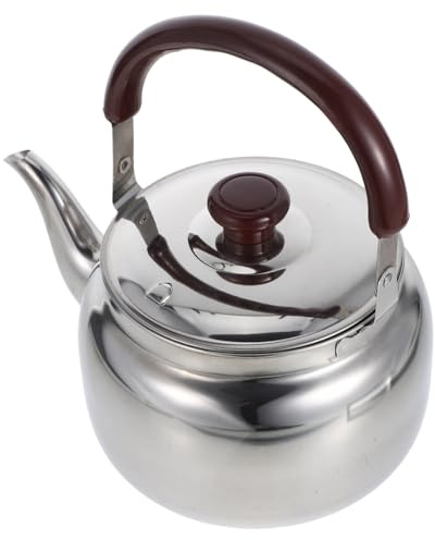 Cabilock Bollitore da Cucina in Acciaio Inossidabile da 2000ml Manico Ergonomico e Facile Manutenzione per Fornelli Alogeni e Piani Cottura Elettrici
