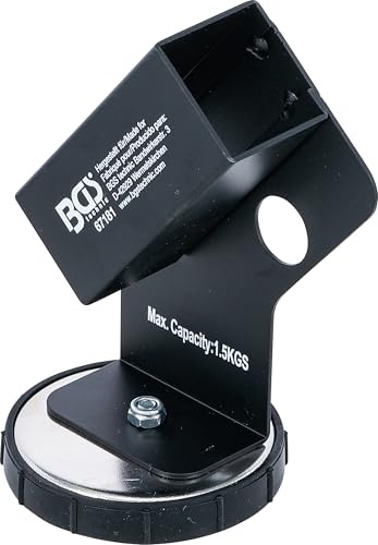 BGS 67181 | Magnetischer Halter | für Schweißbrenner | 1,5 kg | Ganzflächiger Magnet | Silikonkappe schützt Oberflächen | haftet auf metallischen Untergründen