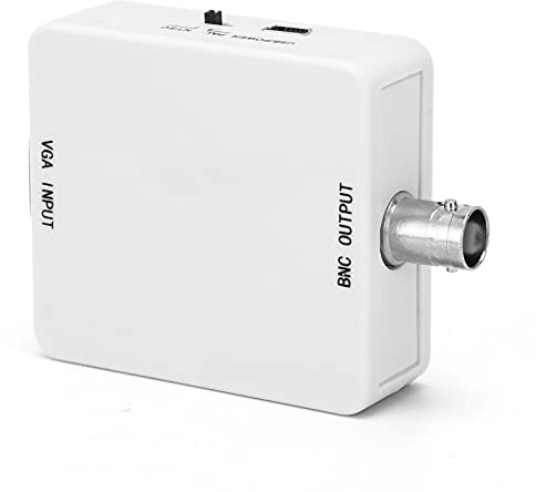 Yunseity VGA-ZU-BNC-Konverter, HD-VGA ZU BNC 1920 X, UNTERSTUTZT NTSC-ODER PAL-Video