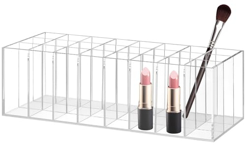 Présentoir Multifonctionnel Acrylique à 24 Grilles