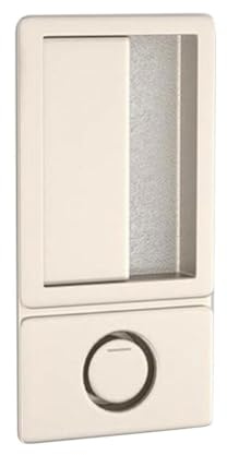 Homeponnew Serrure de porte invisible encastrée sans poignée pour portes intérieures - Mécanisme push-pull silencieux, construction en alliage de zinc, utilisation pour chambre et salon