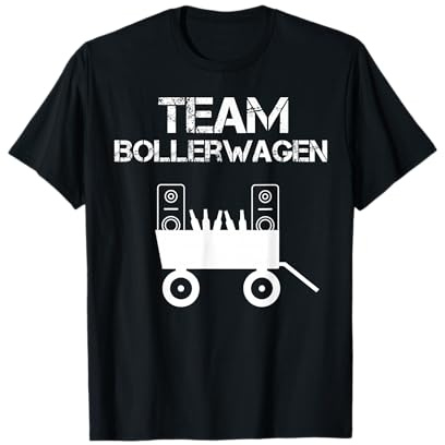 Team Bollerwagen Vatertag Tshirt Saufen Wandern T-Shirt