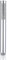 Oupukle Handbrause Wassersparend Duschkopf Hochdruck Messing 48 Anti-kalk Duschbrause Chrome mit 1 Strahlarten (Rund)