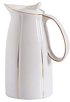 PTTRNS Jus Carafe d'eau Théière en céramique Théière à café Pot d'eau Pot Porcelaine Bouteille d'eau Froide Thé Cruche (Color : Bruin)
