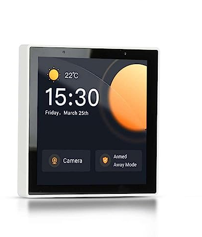 Smart Home Control Panel,Unterstützung der bidirektionalen Synchronisierung mit HA,Integriert Tuya-Zigbee-Hub,Steuerung von Smart-Lichtschaltern,Thermostaten Smart-Geräten,Alexa&Google Sprachsteuerung