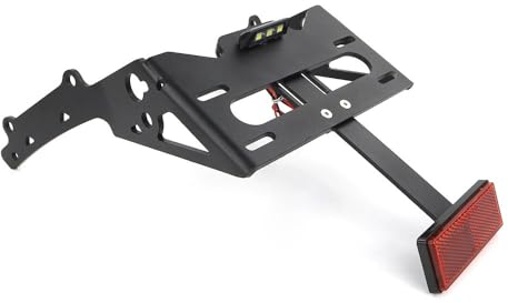 Motorrad Kennzeichenhalter Rahmen Kennzeichenhalter Halterung Für Indian Für FTR 1200 Für Rally/R Für Carbon/S 2019–2023 Motorrad-Heckschwanz-Ordentlicher Fender-Eliminator-Kit Lizenz Halterung Plate