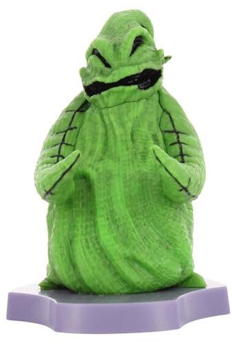 Exquisite Gaming: Holdems : L'Étrange Noël de monsieur Jack : Oogie Boogie – Support pour écouteurs et téléphone, Cable Guys, mini objet de collection, figurine sous licence