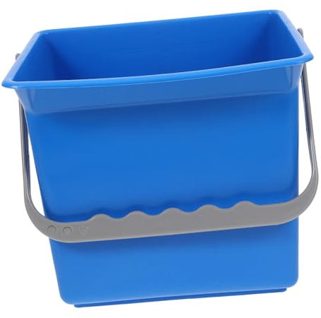 Zerodeko Cleaning Supplies Bucket Handle for Car Trash Can for Cars Suv Plastic Waste Bin Graduated Scale